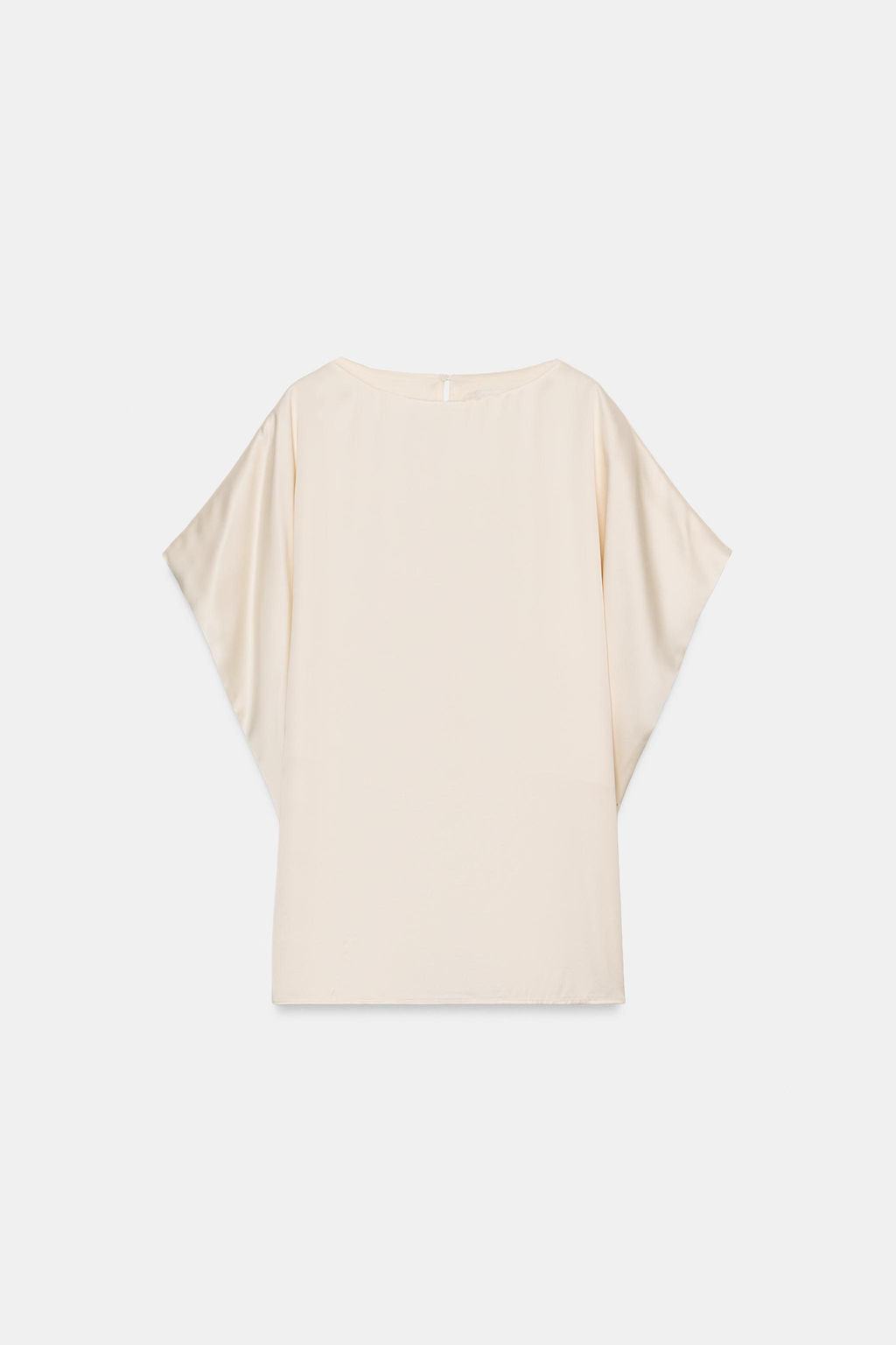 TOP FLUIDO MANGA CORTA ZW COLLECTION / Crudo - Zara фото 5