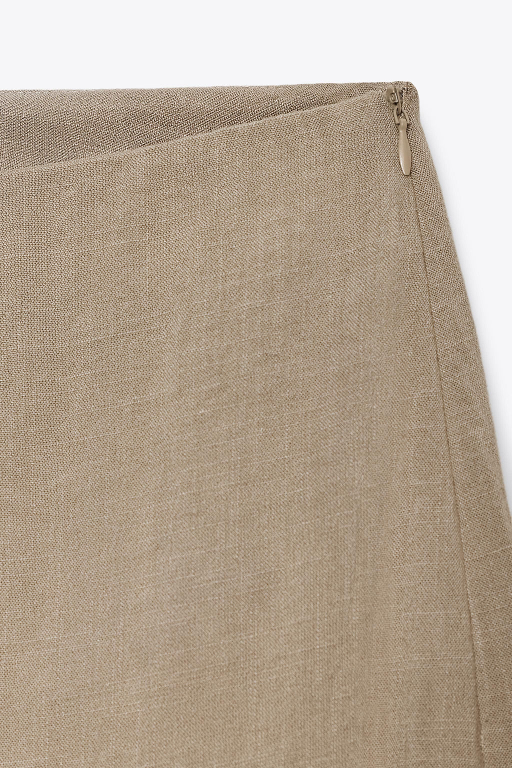 EMBROIDERED MIDI LINGERIE SKIRT - Zara фото 8