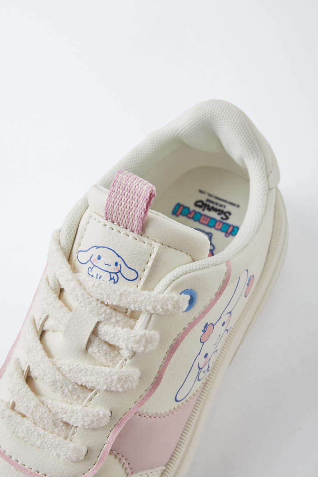 CINNAMOROLL  SANRIO TRAINERS - Zara фото 4