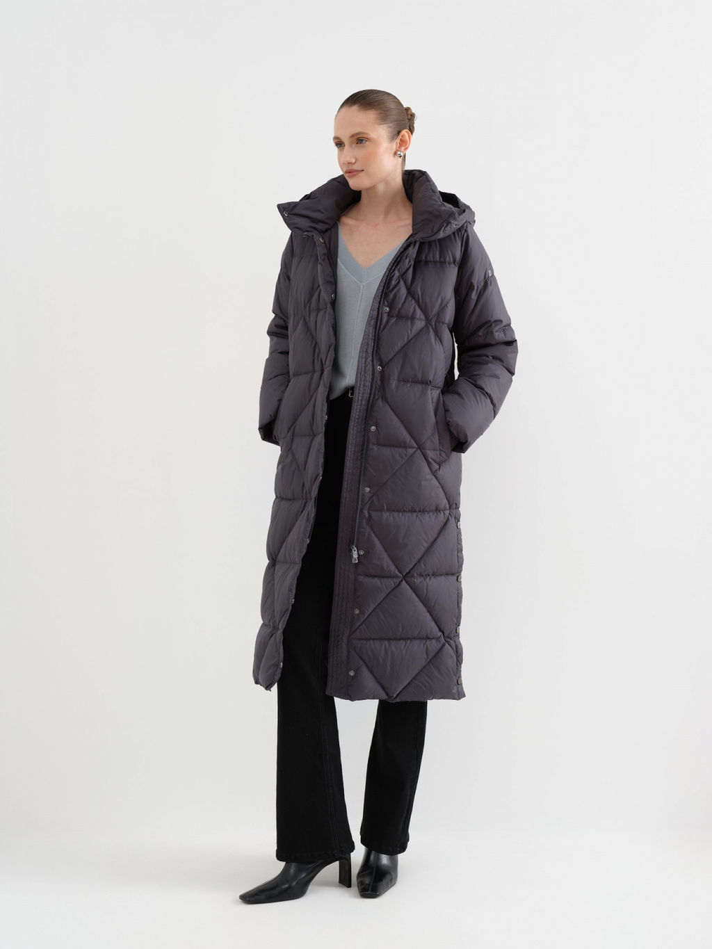 Conso/WDMF 230554 - argon Пуховое пальто  фото 5