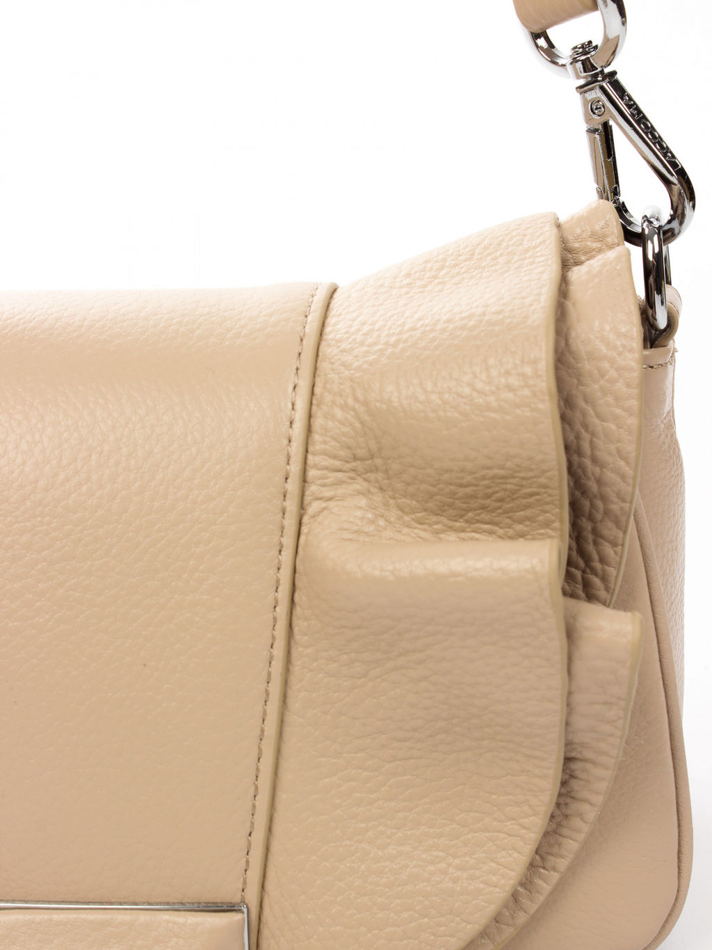 LACCOMA сумка АУ4497-бежевый натуральная кожа хлопок