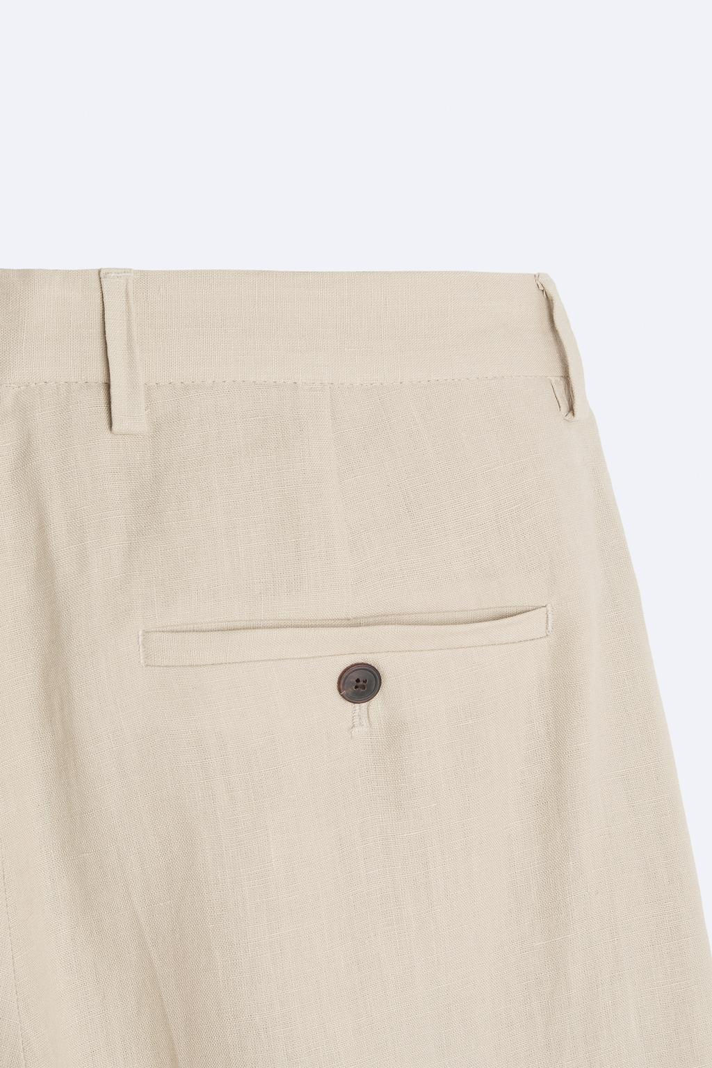 %100 KETEN KLASIK PANTOLON - Zara фото 8