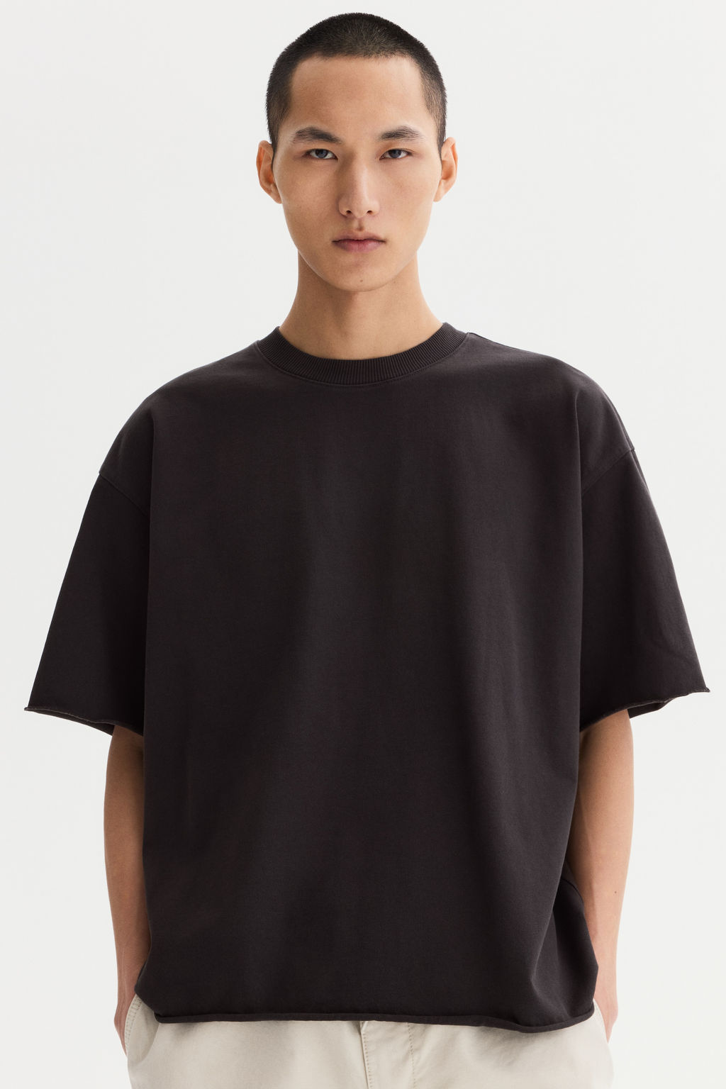 Camiseta boxy Oversized Fit - H&m фото 4