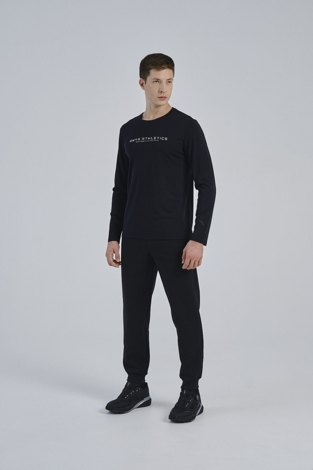 Брюки трикотажные Черный - Anta фото 2