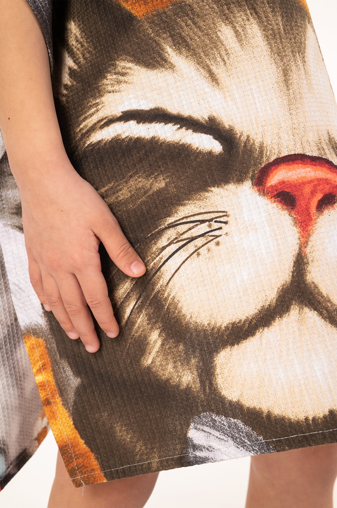 Халат-пончо детский вафельный Happy Fox Home  фото 18