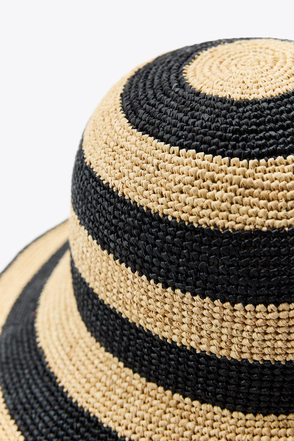 STRIPED BUCKET HAT - Zara фото 8