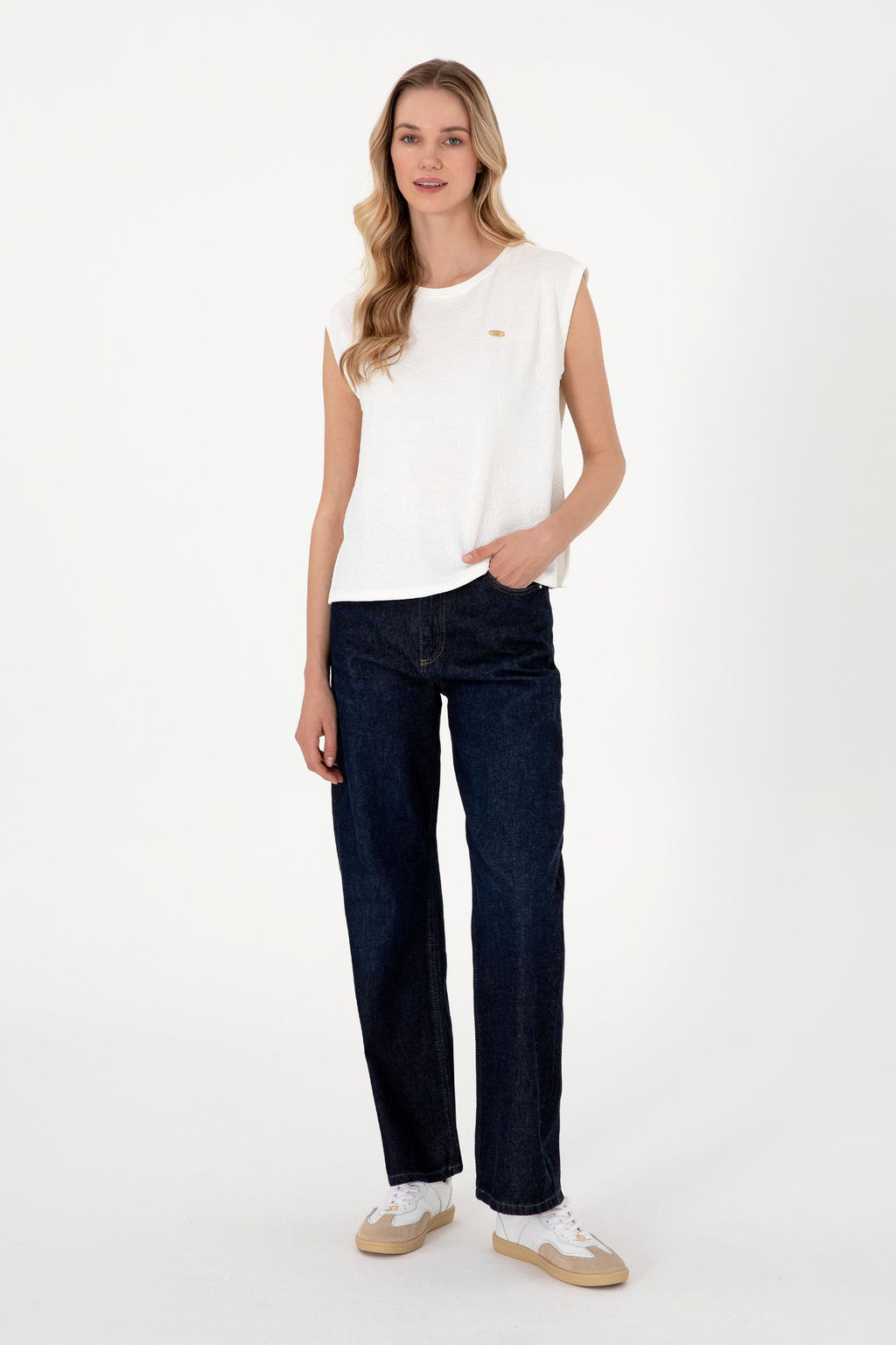 Kad_n Ekru Ti__rt Sepette S_rpriz _ndirim - U.s. polo assn фото 4