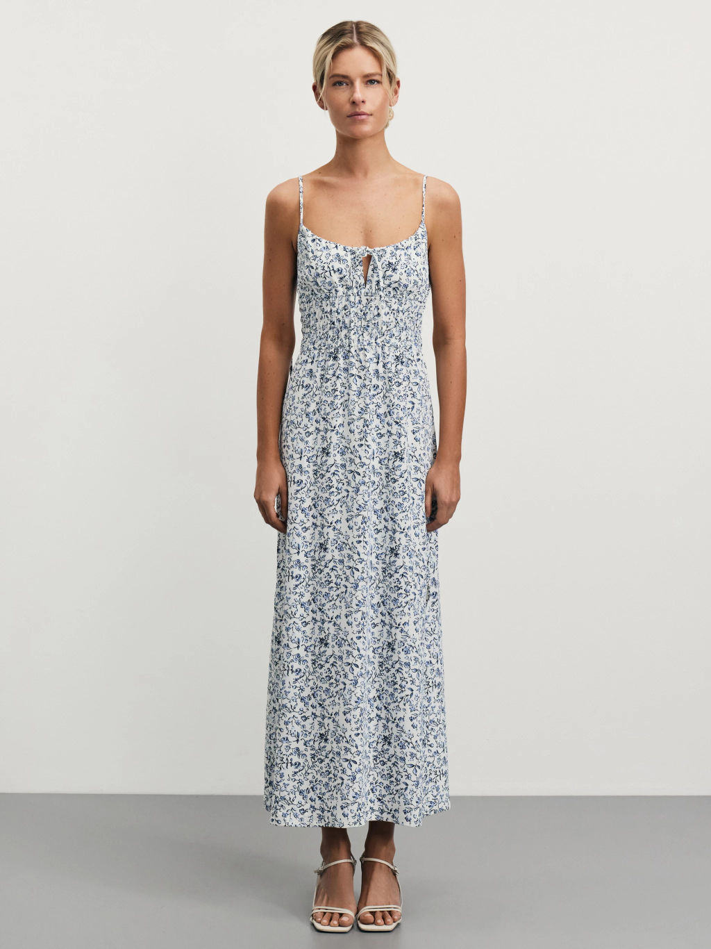 Сарафан миди приталенного кроя / Zarina  фото 2