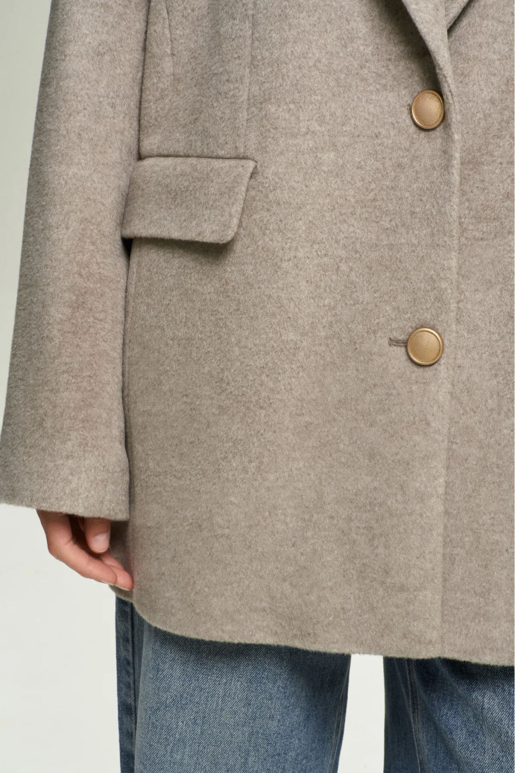 Пальто-жакет Luxury Beige