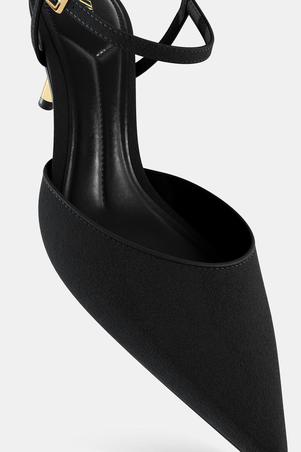 HEELED SLINGBACK SHOES - Zara фото 2