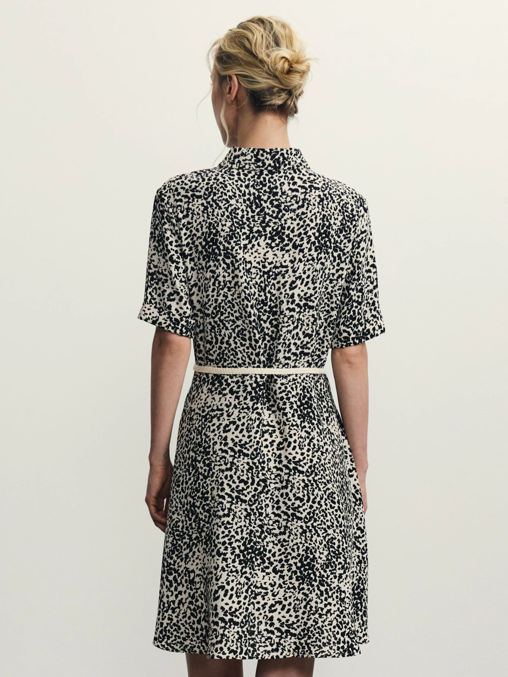 Платье мини с поясом / Zarina  фото 5