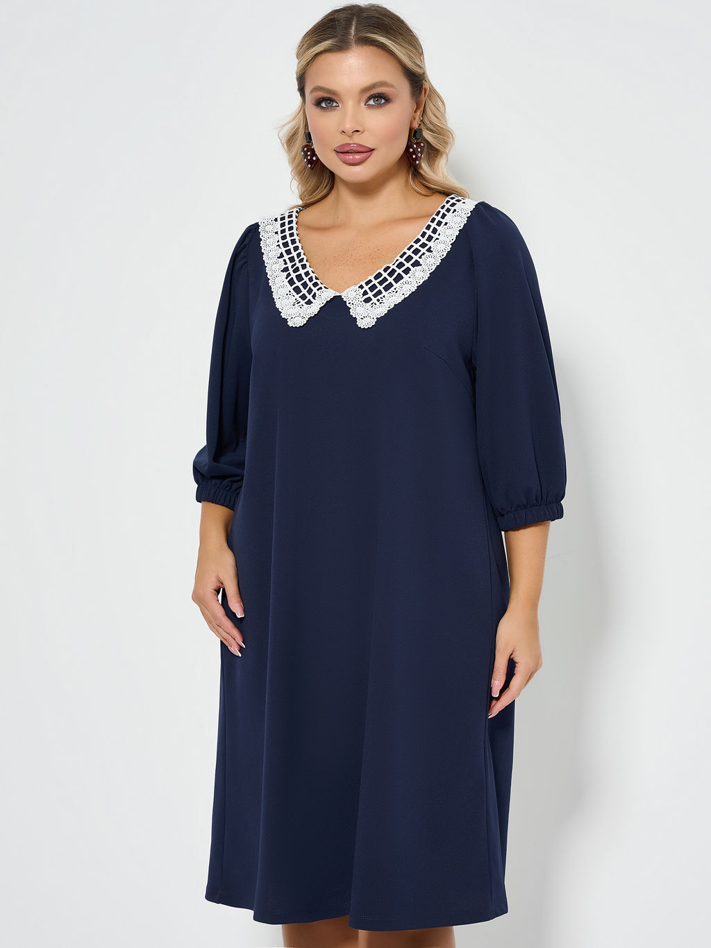 Платье 0218-2 чёрный кварц - Dora фото 114