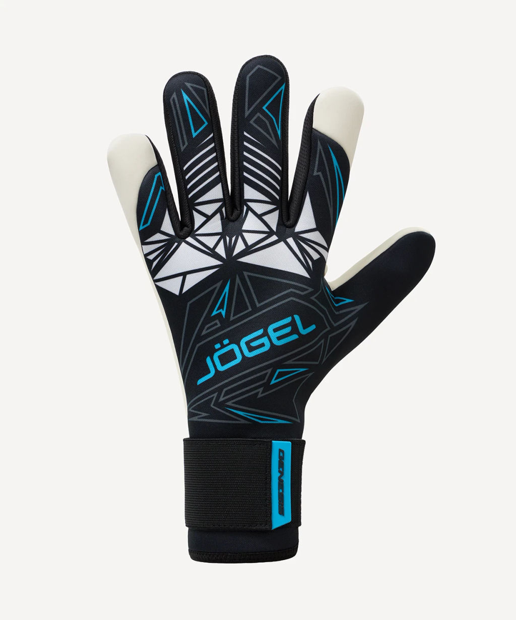 Перчатки вратарские JOGEL Genesis SL3 Negative hybrid, черный фото 2
