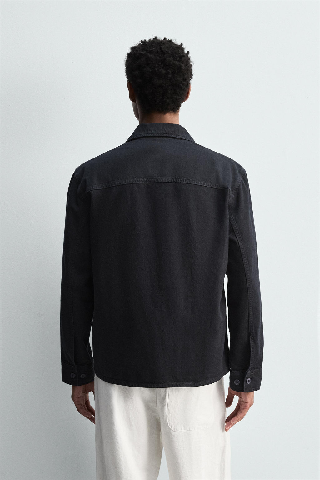 DENIM POLO SHIRT - Zara фото 3