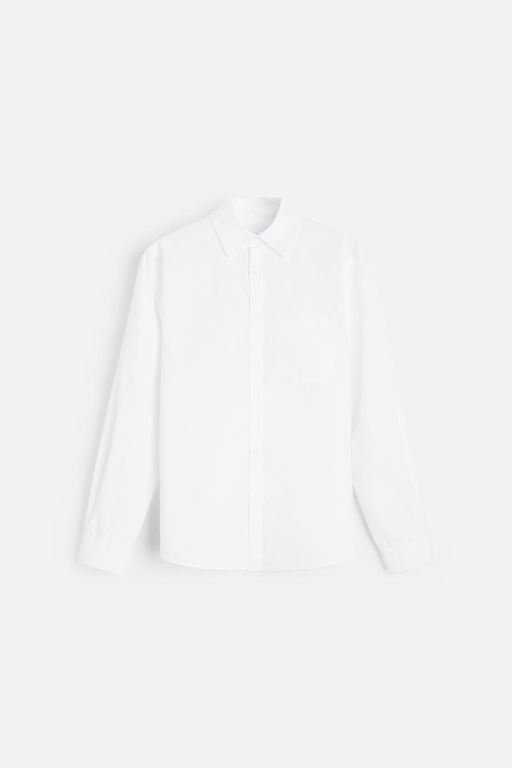COTTON POPLIN SHIRT - Zara фото 14