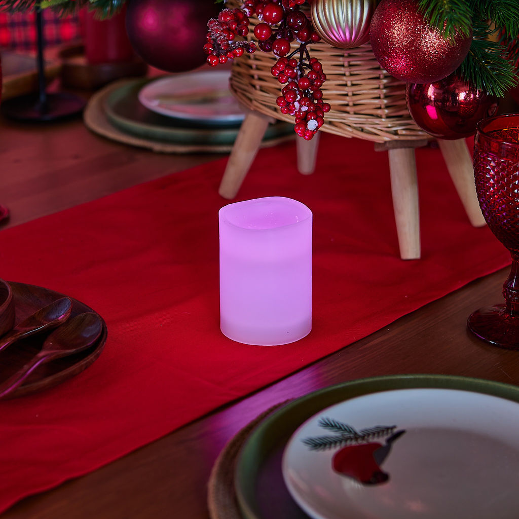 ULD-F052 RGB RC CANDLE Фигура светодиодная Свеча на батарейках 2АА (не в/к). 7,5х10 см. 1 светодиод. RGB свет. Пульт ДУ (в/к). TM Uniel - Volpe фото 12