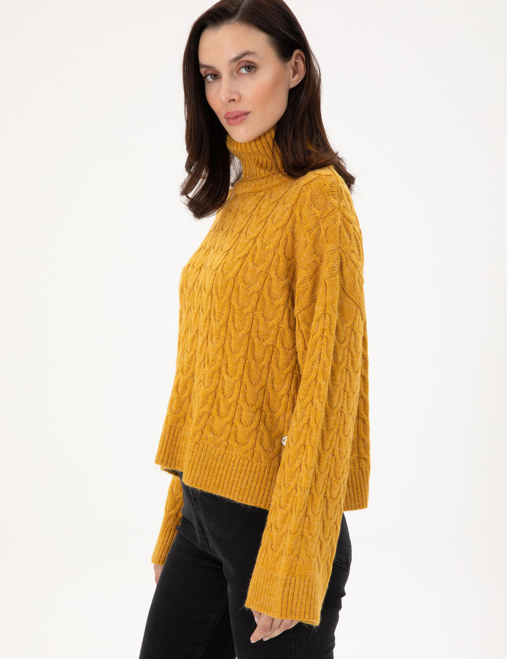 Hardal Crop Top Bal_k__ Yaka Kazak - Pierre cardin фото 3