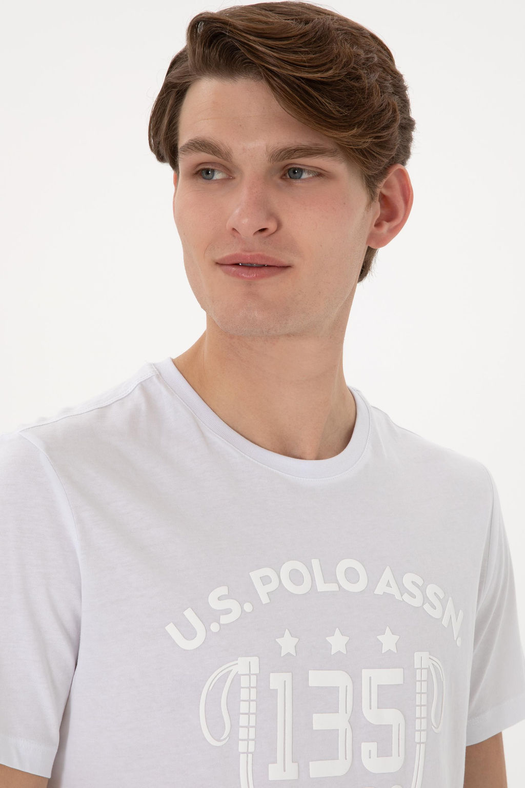 Erkek Beyaz Ti__rt Sepette S_rpriz _ndirim - U.s. polo assn фото 2