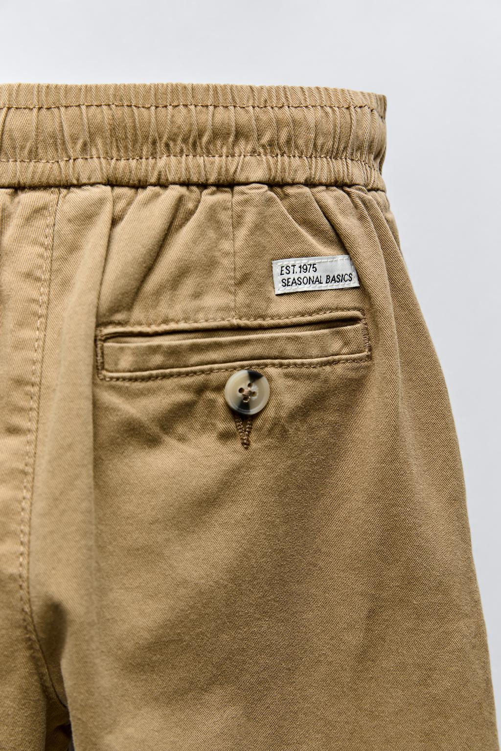 TAPERED DARTED TROUSERS - Zara фото 8