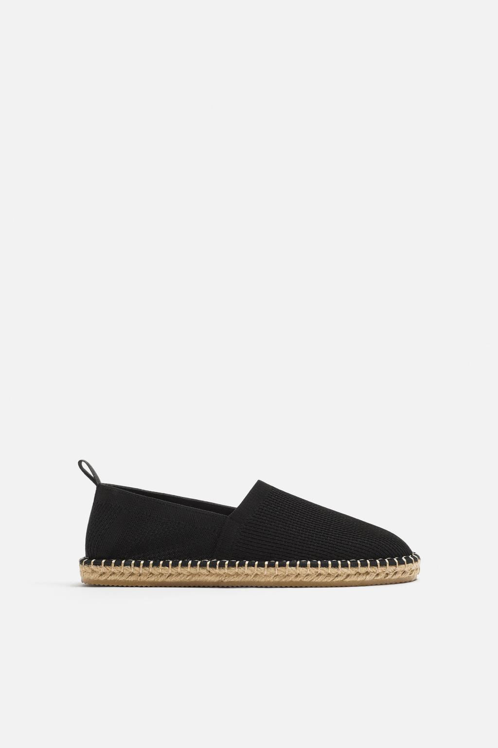 KNITTED FABRIC ESPADRILLES - Zara фото 10