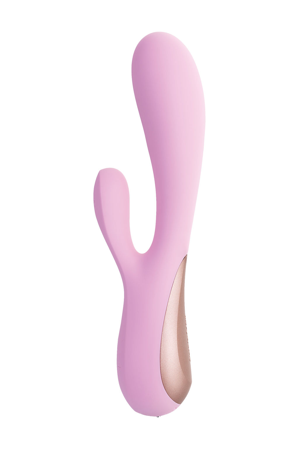 Нереалистичный вибратор Satisfyer Mono Flex, силикон, розовый, 20,4 см.