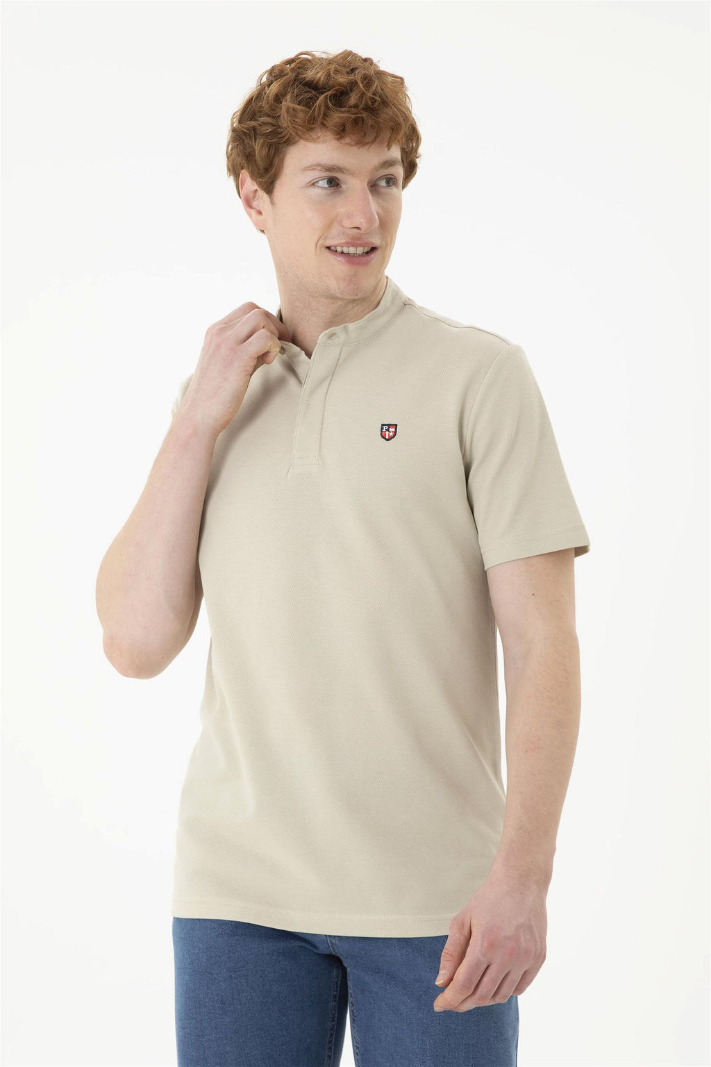 Мужская базовая футболка Stone - U.s. polo assn фото 3