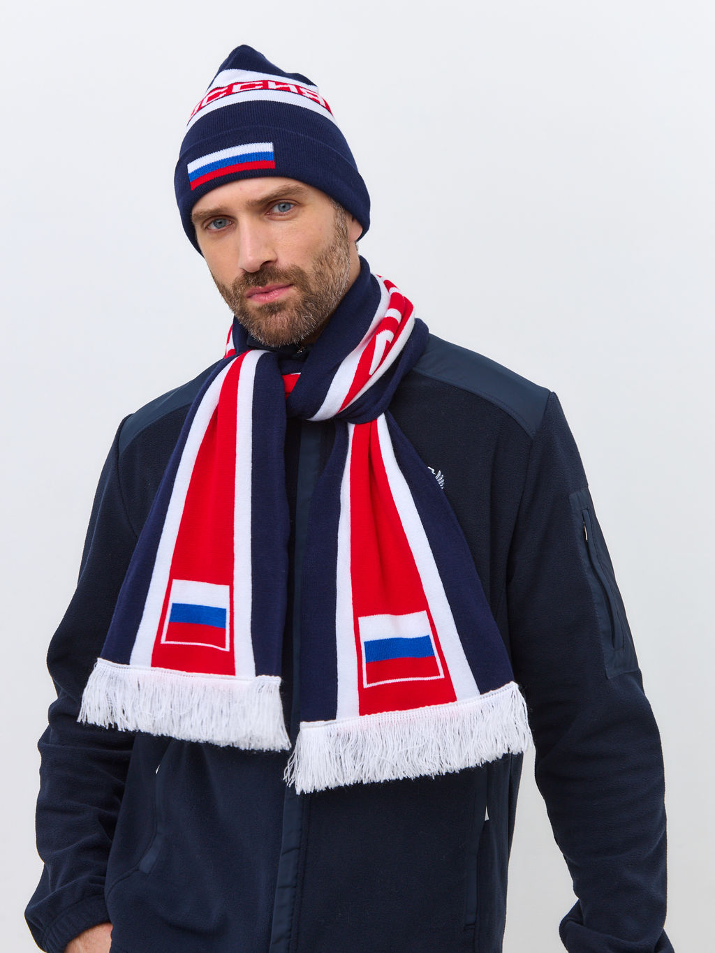 Шарф RUSSIA 60M-RT-1836 - Rusteam фото 3