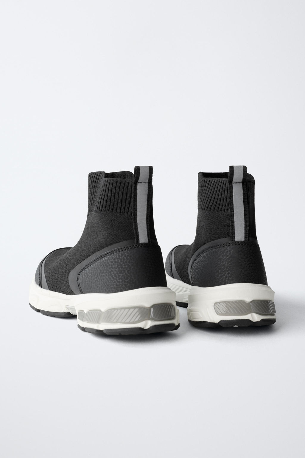 HIGH-TOP SOCK SNEAKERS - Zara фото 6