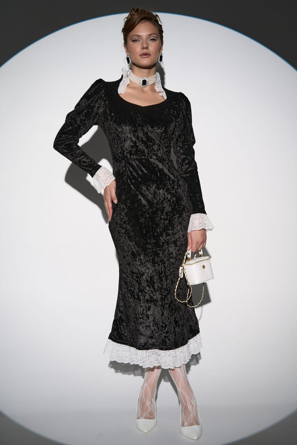 Платье Кэстл (чёрный) - Эльза фото 4