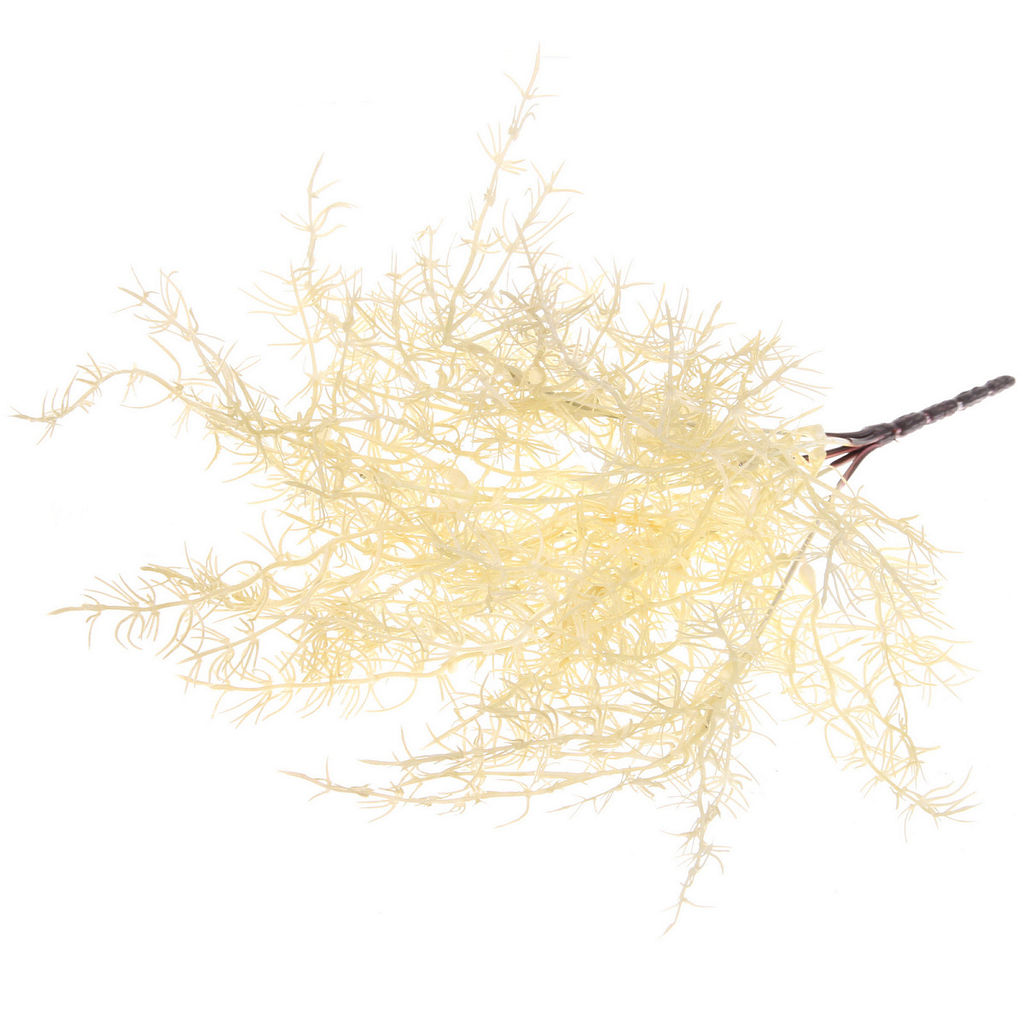 Цена за 6 шт. Искусственные цветы "Волшебная трава" 38см цвет желтый