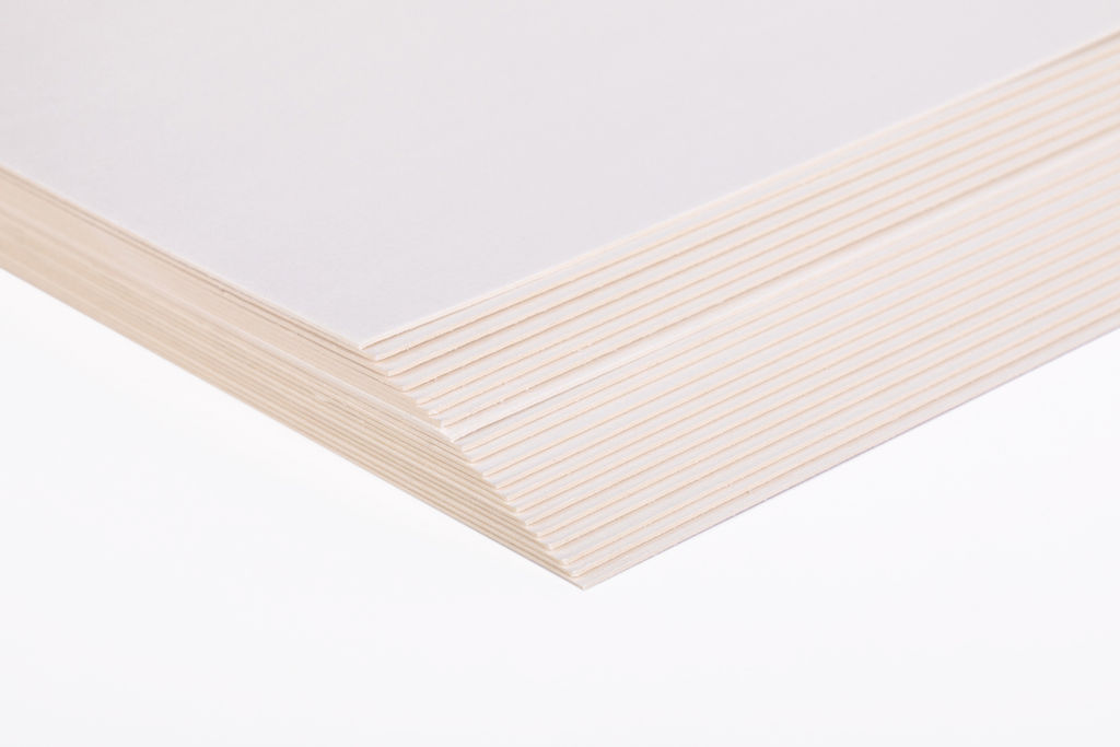 Love2art Картон пивной KLP-23 1 мм 570 г/м2 30 х 30 см 20 шт. белый