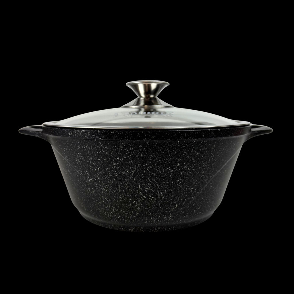 Кастрюля 3л. Юбил. индукц. лит/руч. с кр. (п/у), Ик2433юб