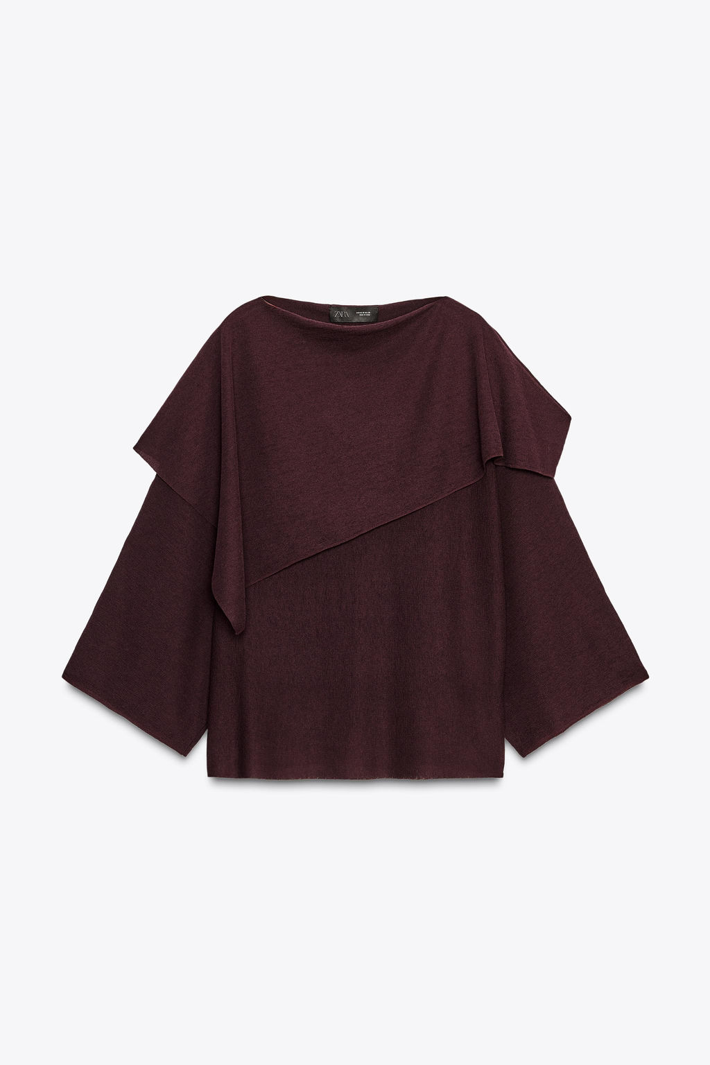 PLAIN KNIT LAYERED TOP - Zara фото 12