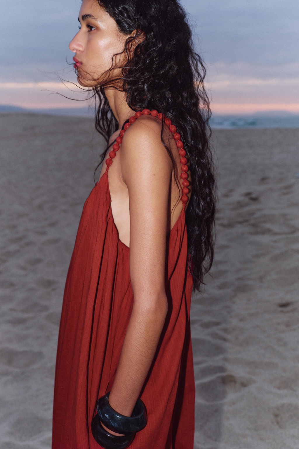 OVERSIZED STRAPPY DRESS - Zara фото 17