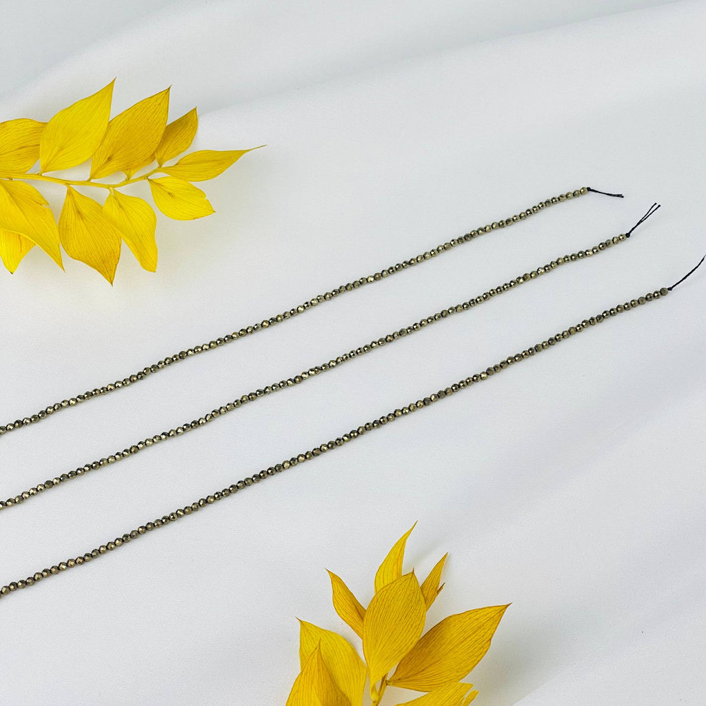 Бусины для украшений из Пирита - Радуга самоцветов фото 3