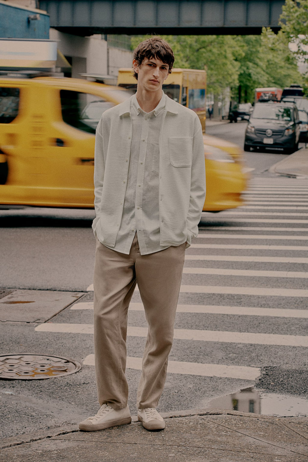 Camisa con textura Loose Fit - H&m фото 2