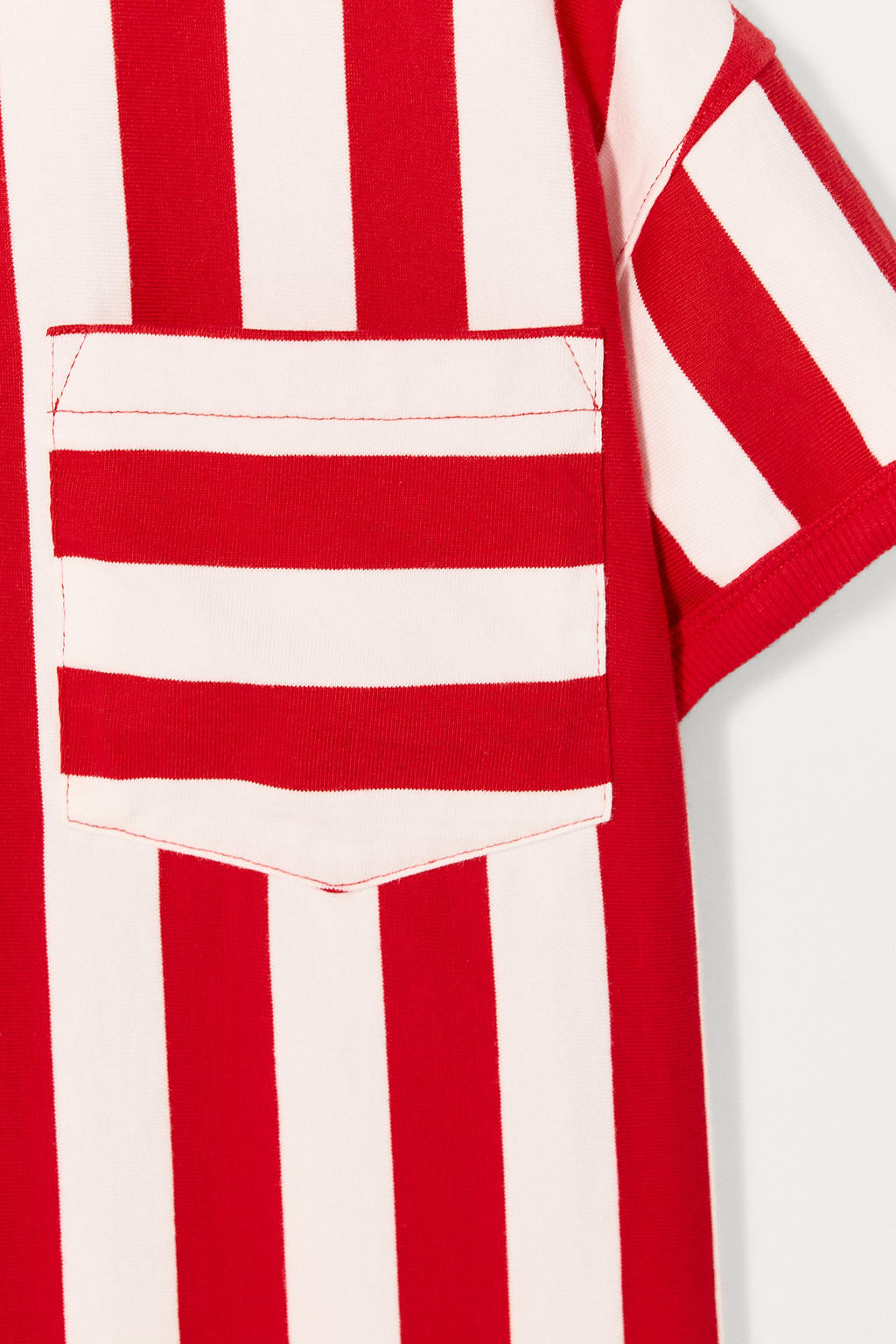 STRIPED T-SHIRT WITH POCKET - LIMITED EDITION - Zara фото 8