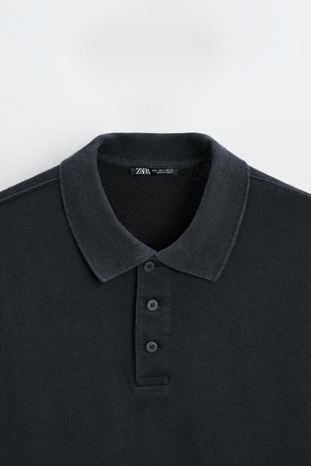 RELAXED FIT POLO SHIRT - Zara фото 8