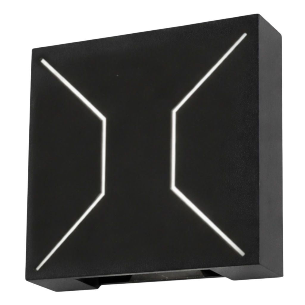 ULU-P32B-4W/4000K IP65 BLACK Светильник светодиодный уличный. Архитектурный накладной. Белый свет (4000K). Корпус черный. TM Uniel