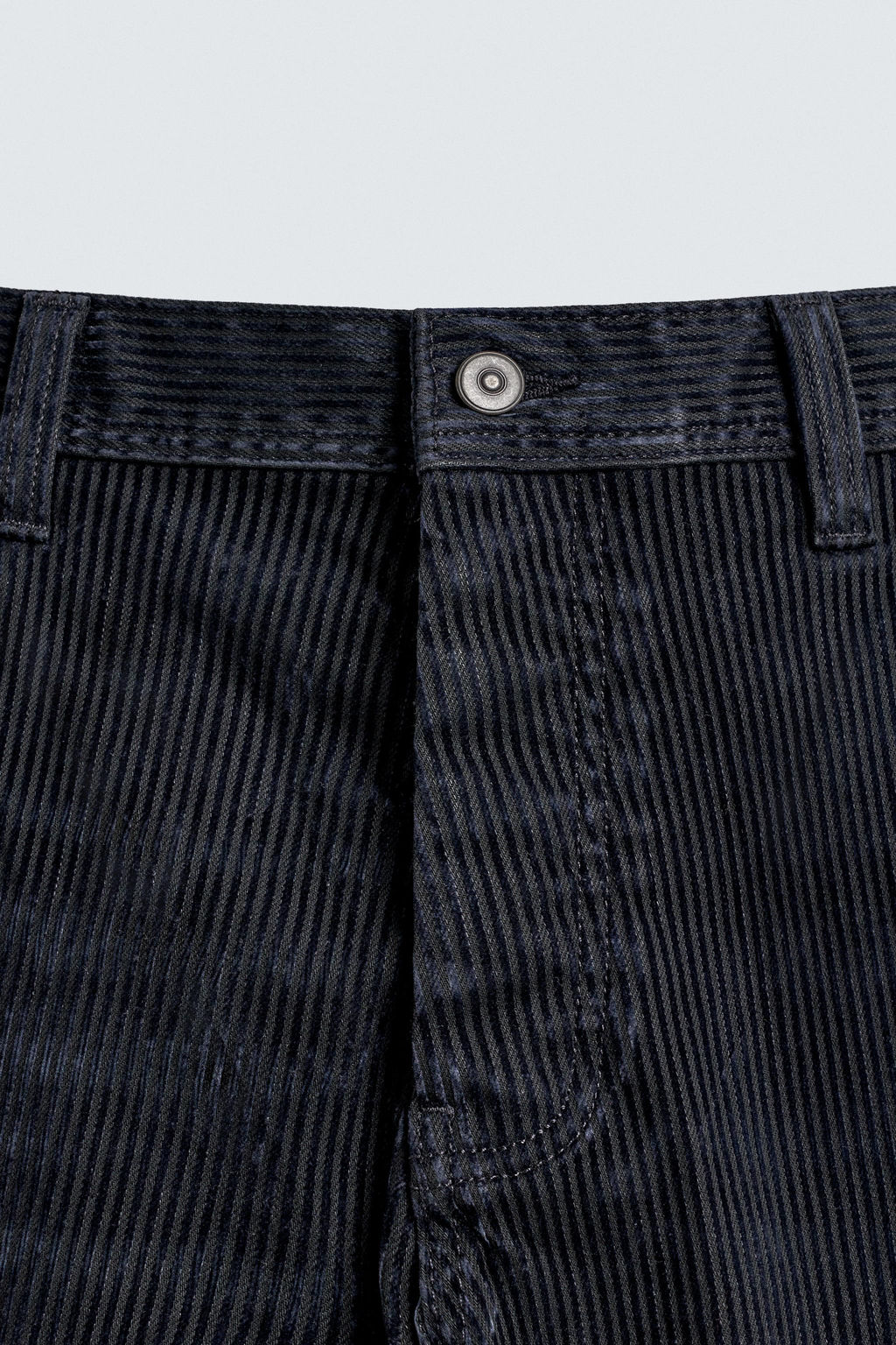 STRAIGHT-LEG CORDUROY TROUSERS - Zara фото 9