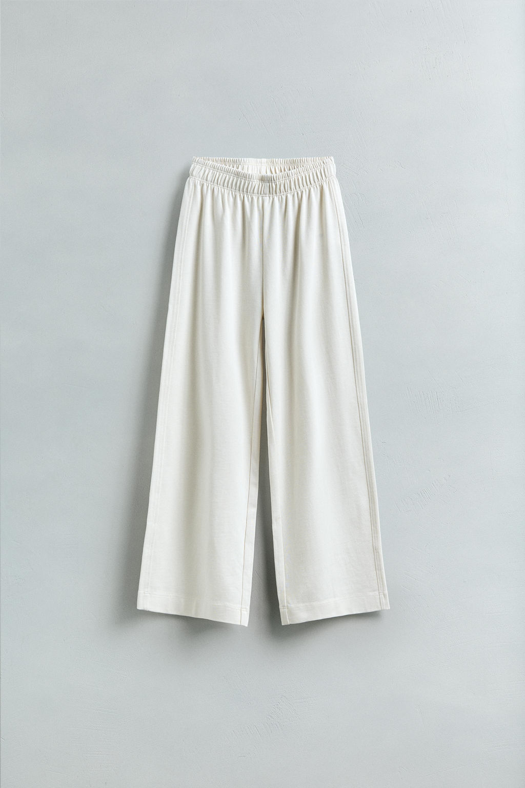 HEAVY WEIGHT WIDE-LEG TROUSERS - Zara фото 4
