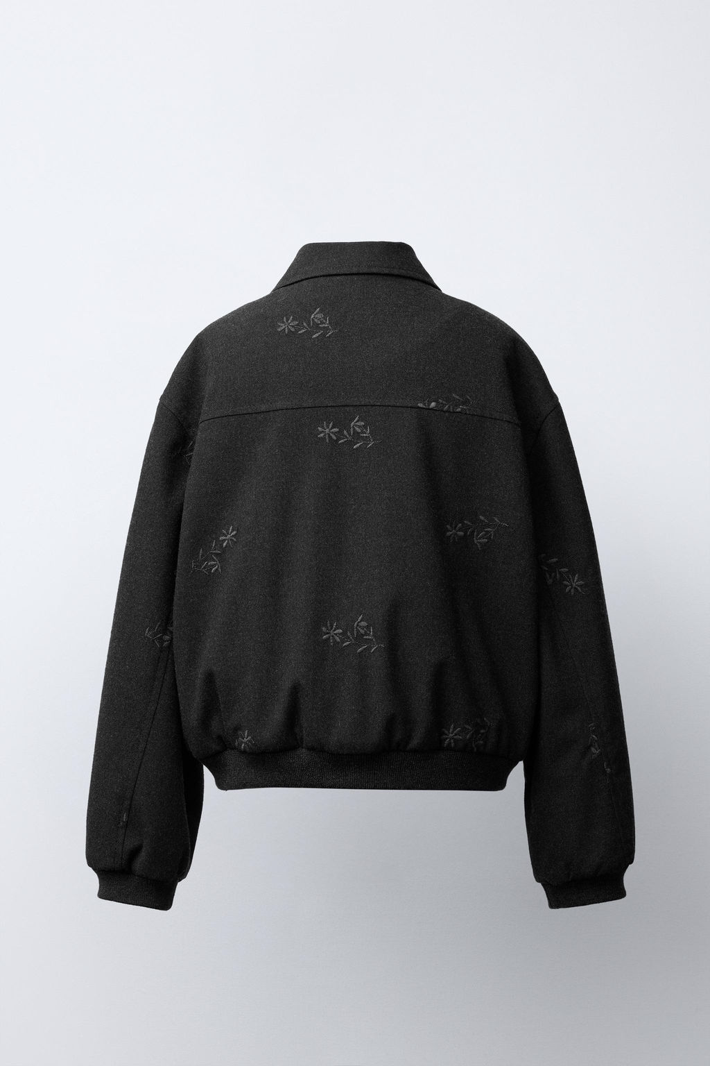 EMBROIDERED FLOWERS BOMBER JACKET - Zara фото 4