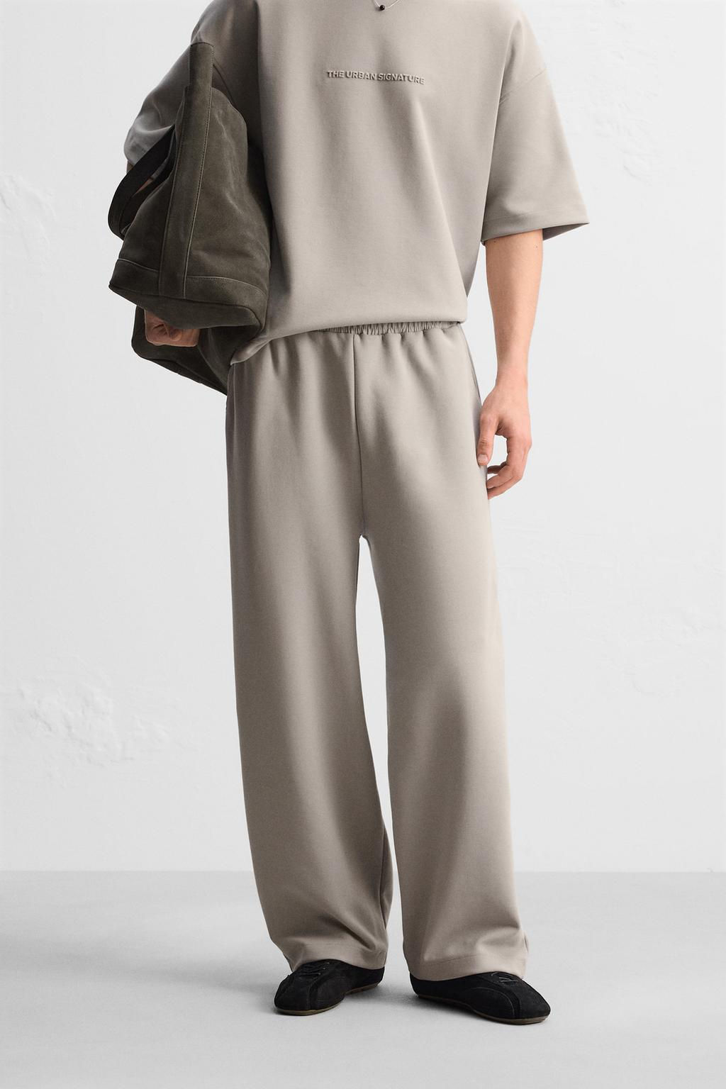 RELAXED FIT TECHNICAL JOGGER TROUSERS - Zara фото 3