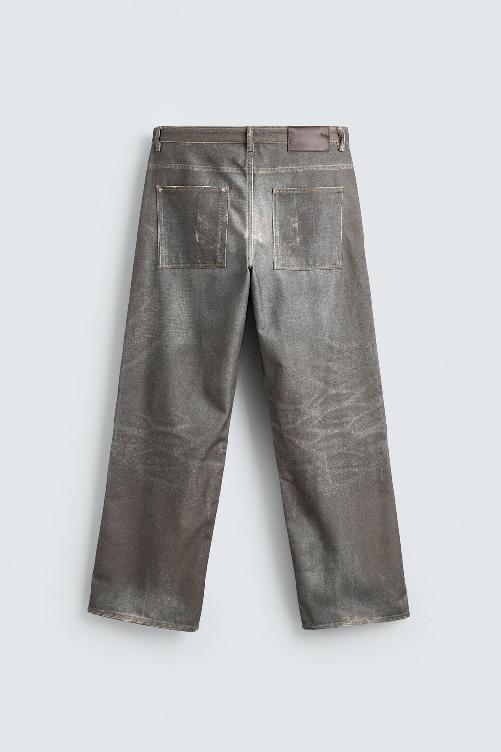 PRINTED BAGGY FIT JEANS - Zara фото 8