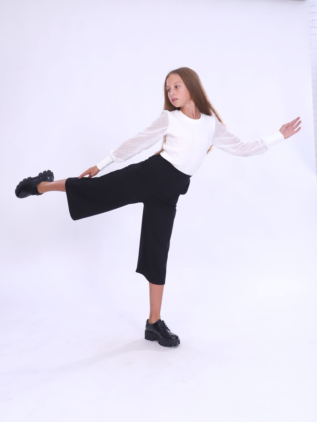 Брюки Лайма синий - Ладошки фото 20