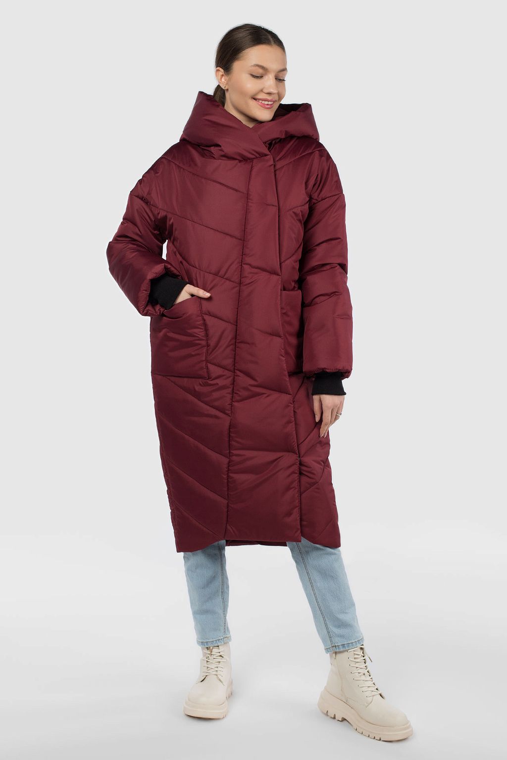Куртка женская зимняя (синтепон 300) - Империя пальто фото 4