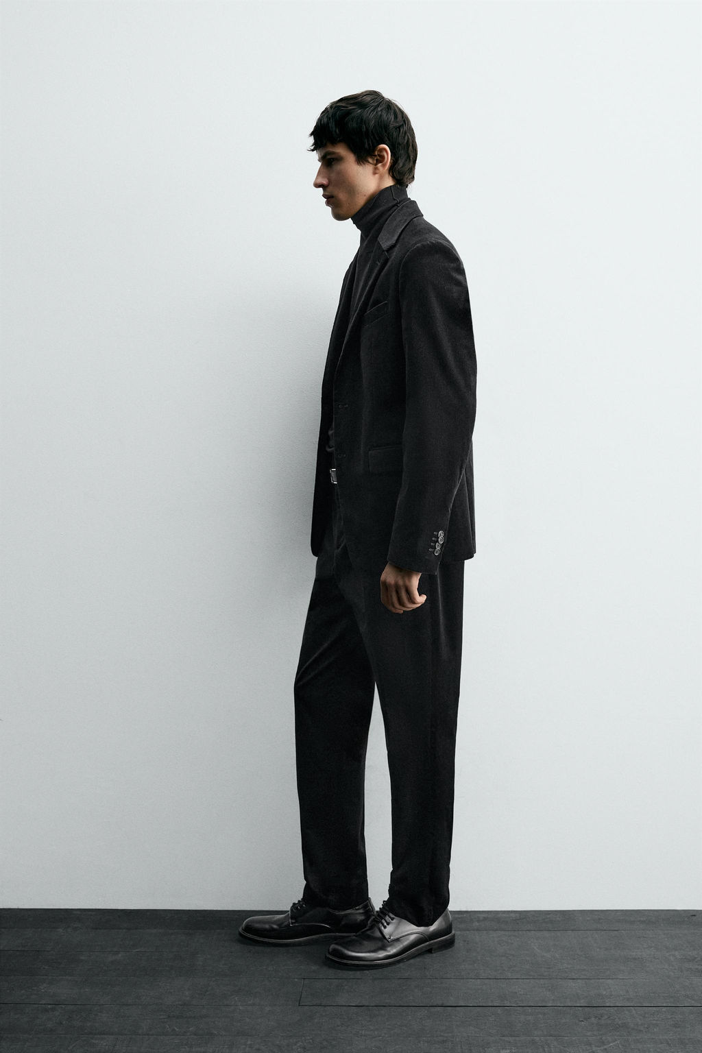 CORDUROY SUIT TROUSERS - Zara фото 4