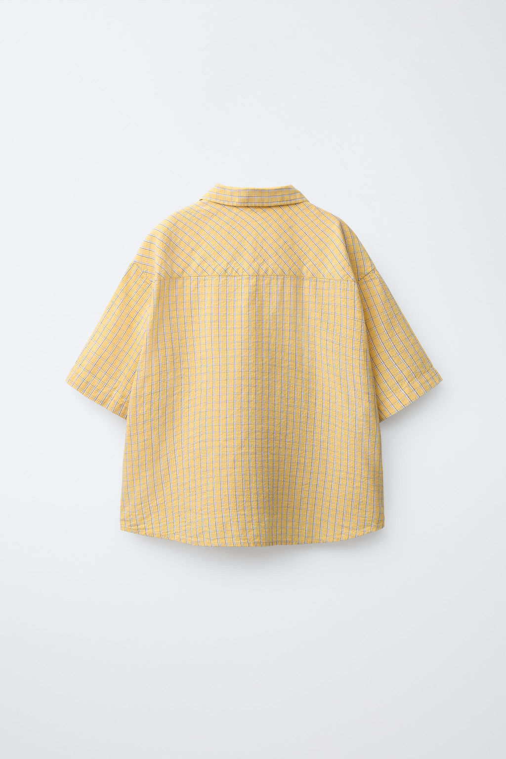 CAMISA ESTAMPADO CUADROS PUKAS SURF / Naranja