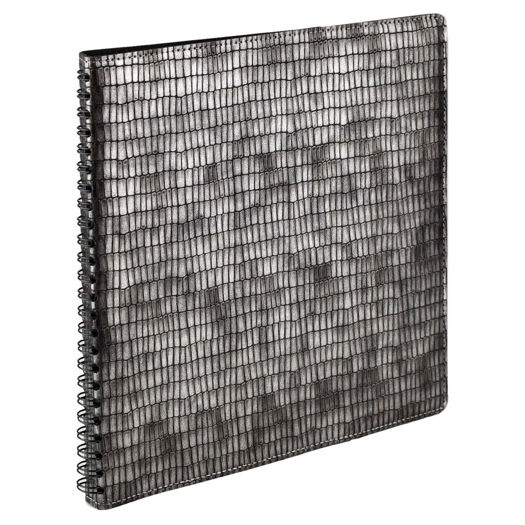 Бизнес-блокнот арт.48117/15 АНАКОНДА СТАЛЬНОЙ МЕТАЛЛИК - Escalada фото 2