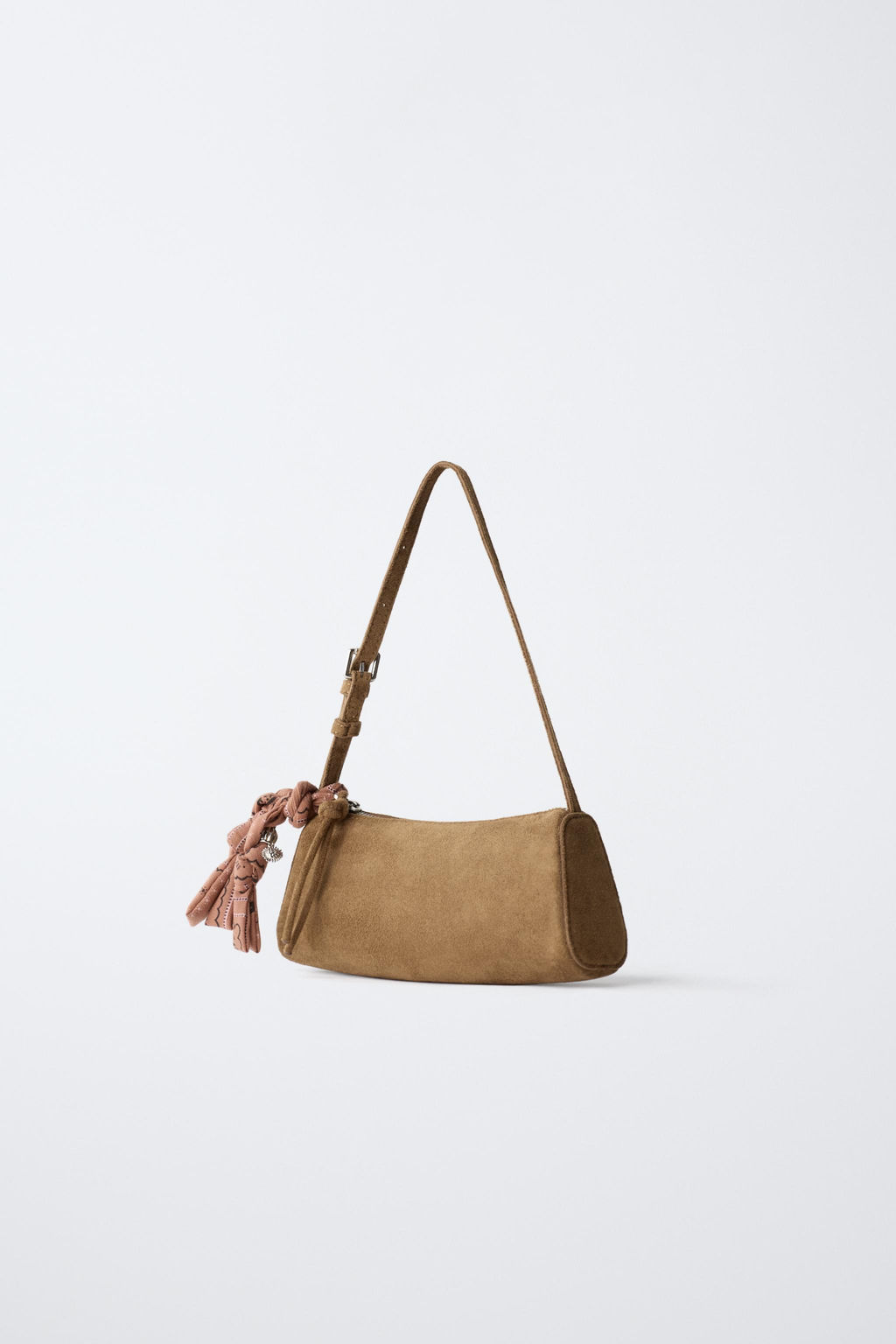 SHOULDER BAG WITH BANDANA - Zara фото 4